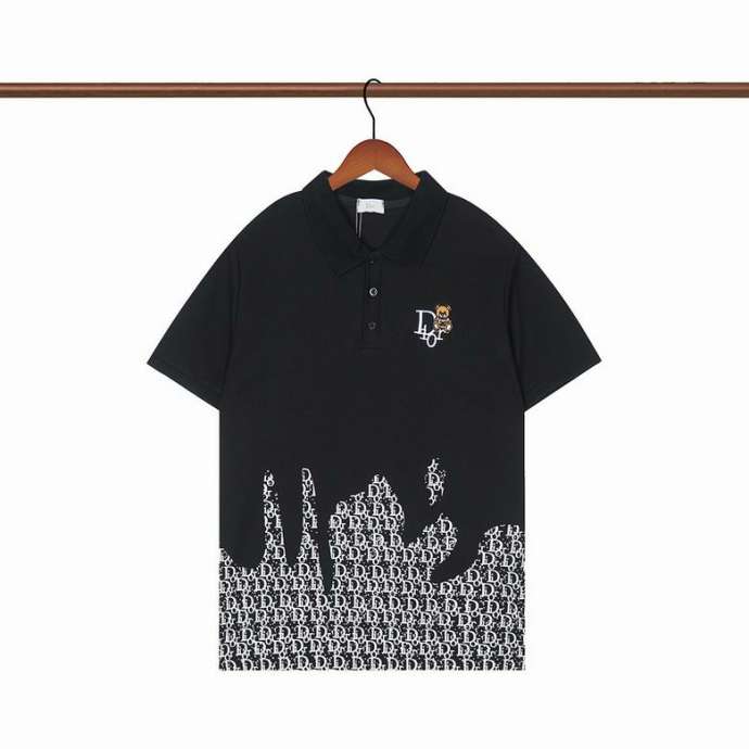 Dior Polo Shirt Short _SKUDiorM-XXLddt0420049